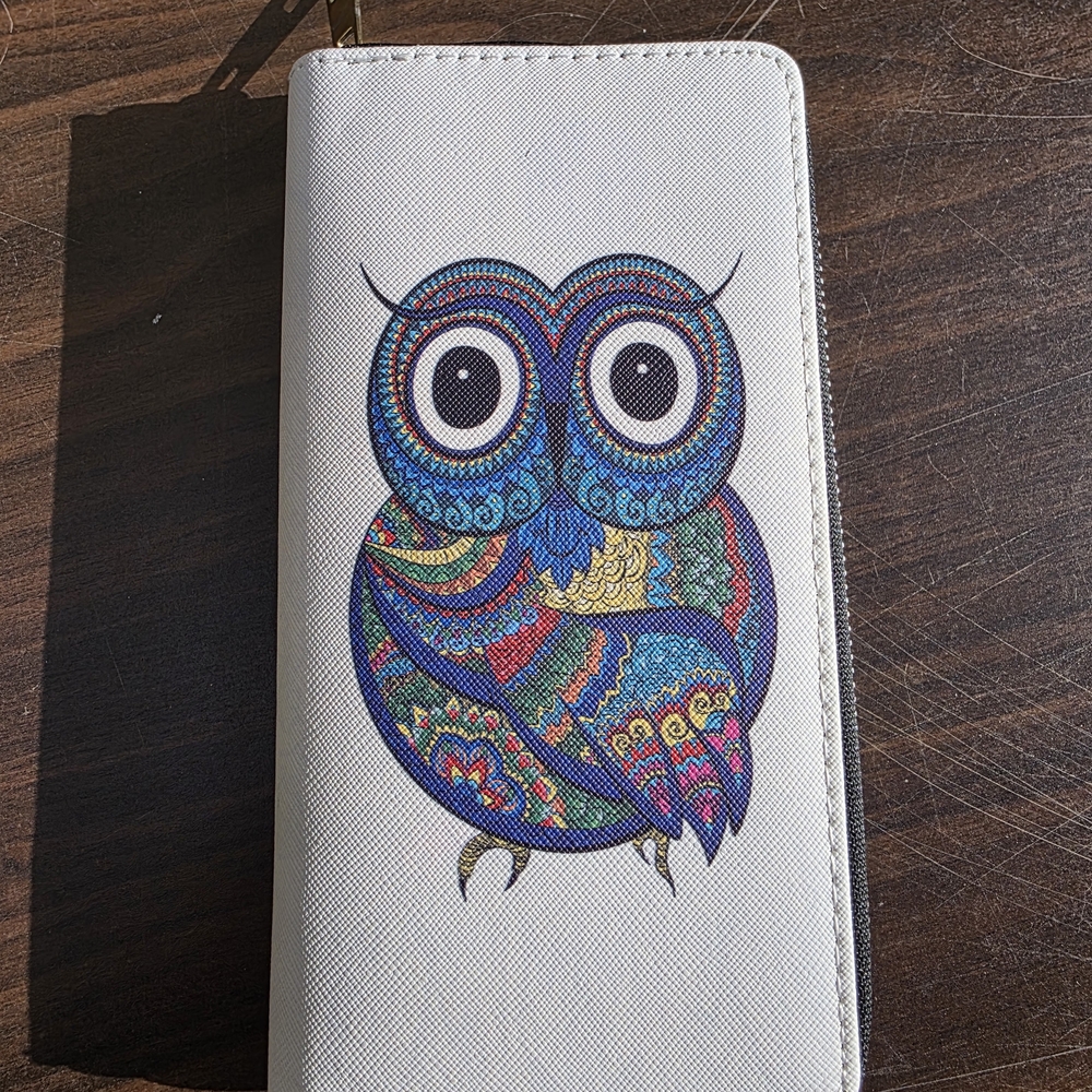 Colorful Owl Wallet